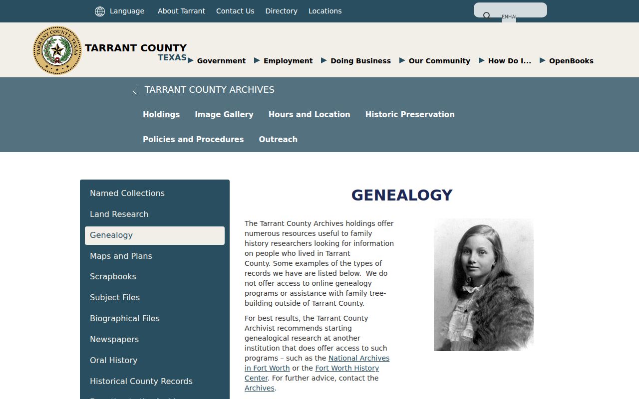 Colleyville city directory research at Tarrant Archives genealogy holdings